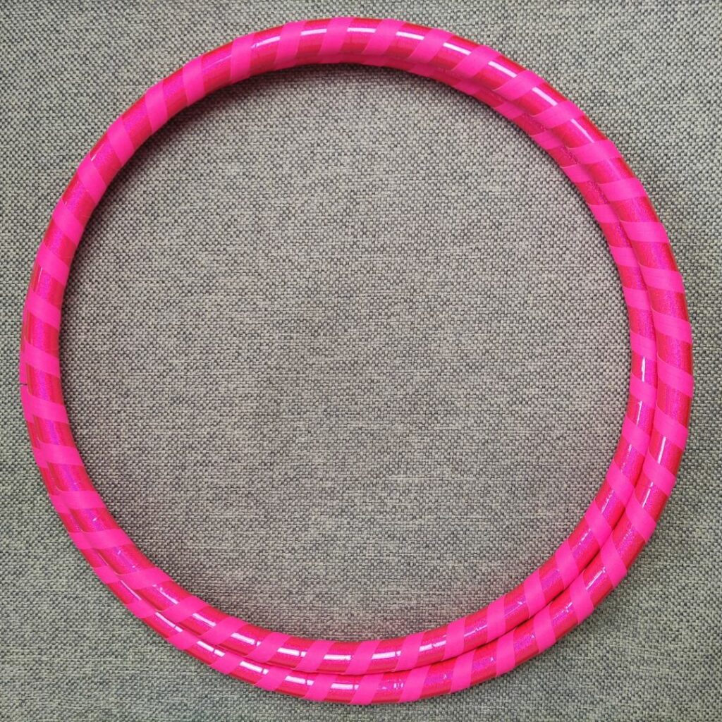 Liz Medium Hoops in Baby Pink main image 1