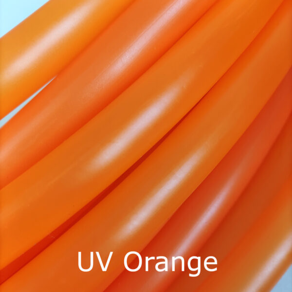 UV Orange Polypro Hula Hoop
