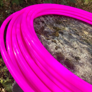 UV Glossy Nuklear Pink | Polyprohoop 85 cm, 16 mm
