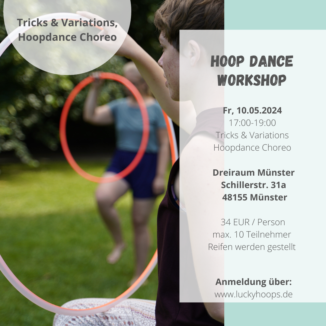 Hoopdance Workshop | Tricks, Variations und Hoop Choreo