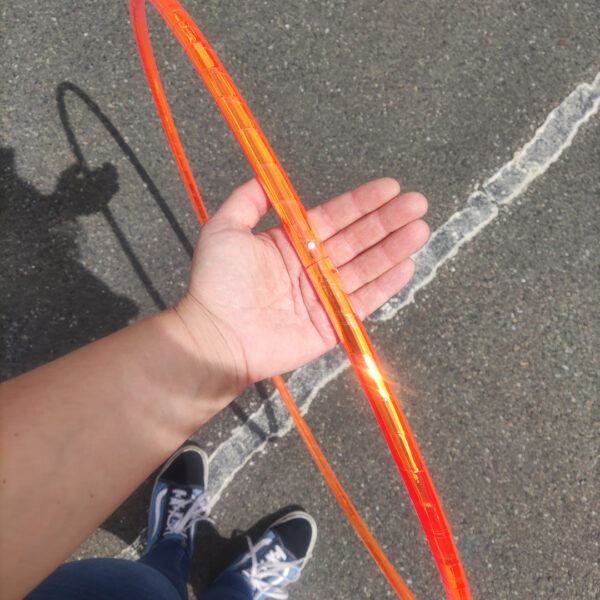 Taped Polypro | UV Fire Orange 16 mm, 80 cm – Bild 4