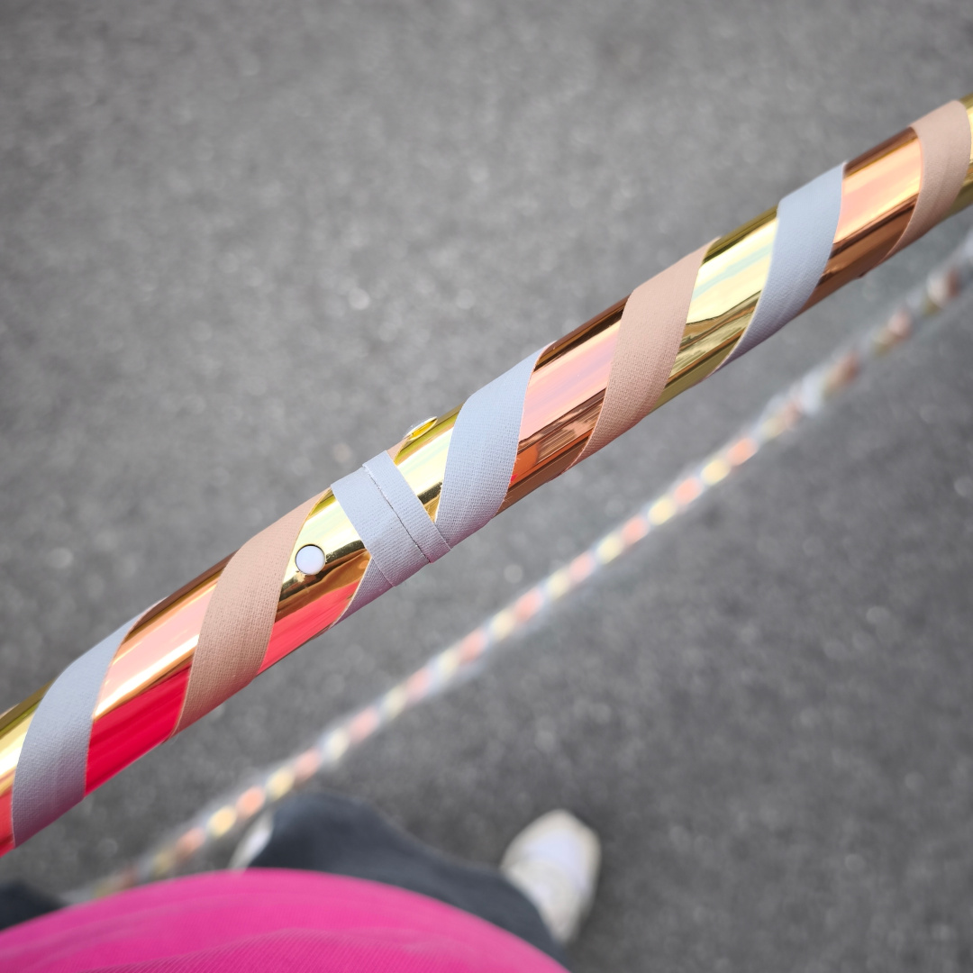 Anfänger-Dancehoop | Modell "Sandy" 20 mm 90 cm – Bild 2